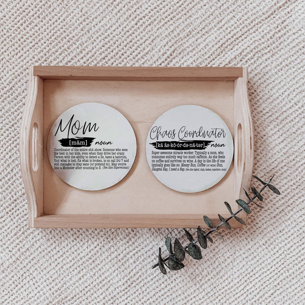 Designer definition gifts
Funny text coasters
Modern home accessories
Word art drink coasters
Typography home decor